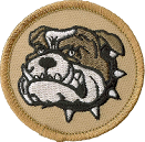 Caffeinated Bulldog Patrol Patch